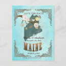 Search for maine save the dates Vintage