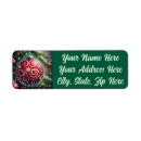 Search for ornament return address labels White