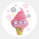 Search for pink ice cream cone stickers Dessert