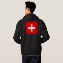 Search for swiss flag hoodies Suisse