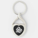 Search for s shape key rings Black