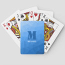 Search for light blue playing cards Modern