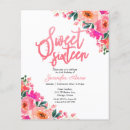 Search for spring 4x5 birthday invitations Floral
