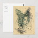 Search for fantasy birds postcards Wings