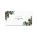 Search for tree branch return address labels Watercolor