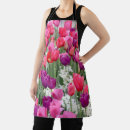 Search for pretty tulips aprons Floral