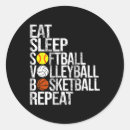 Search for eat sleep basketball stickers Streetball