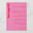 Search for pink menus Trendy