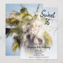 Search for tropical island birthday invitations Summer