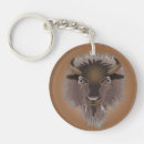 Search for bison bison key rings Western