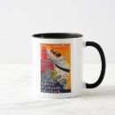 Search for vintage french poster mugs European
