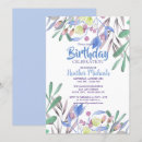 Search for beautiful birthday invitations Botanical
