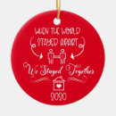 Search for covid christmas tree decorations Couple