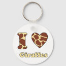Search for love giraffe key rings Safari