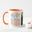 Search for retro fathers day mugs First father's day
