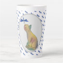 Search for colorful cat coffee mugs Meow