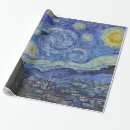 Search for famous artists wrapping paper Vincent van gogh