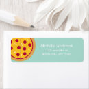 Search for pizza return address labels Cute