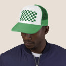 Search for checkered racing flag hats Chequered