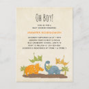 Search for dinosaur baby boy shower invitations Pterodactyl
