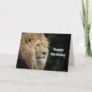 Search for lion birthday cards Africa