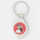 Search for bride and groom key rings Just married