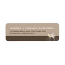 Search for frangipani return address labels Tropical