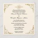 Search for gold accents invitations Flowers