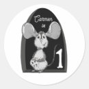 Search for white mouse stickers Black and white