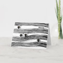 Search for cute cat note cards Black and white