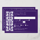 Search for purple and silver invitations Chic