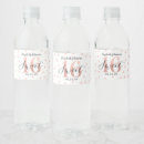 Search for sweet 16 water bottle labels Rose gold