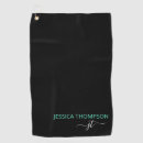 Search for modern trendy golf towels Elegant