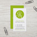 Search for public relations business cards Green