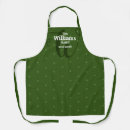 Search for dark green aprons Chef
