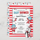 Search for dr seuss baby shower invitations Thing 1 thing 2