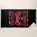 Search for gamer beach towels Funny