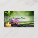 Search for stones business cards Bamboo