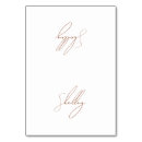 Search for guest names and table cards Minimalist