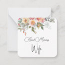 Search for wife note cards Flowers