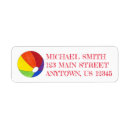 Search for vacation return address labels Beach