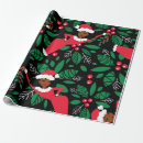 Search for african american holiday wrapping paper Black
