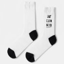 Search for white socks Typography