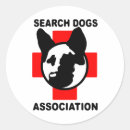 Search for associates stickers Logo