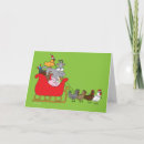 Search for farm animal christmas cards Santa