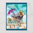 Search for coconut drink postcards Hawaii