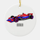 Search for race car christmas tree decorations Transportation