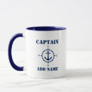 Search for nautical compass mugs Captain