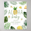 Search for hawaiian luau posters Baby shower