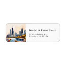 Search for urban return address labels Skyline